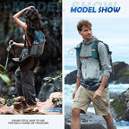 15L Small Hiking Backpack for Men Women Foldable Packable Back Pack Ultralight - Image 8