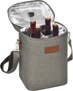 Tirrinia 4 Bottle Wine Gift Carrier by Tirrinia