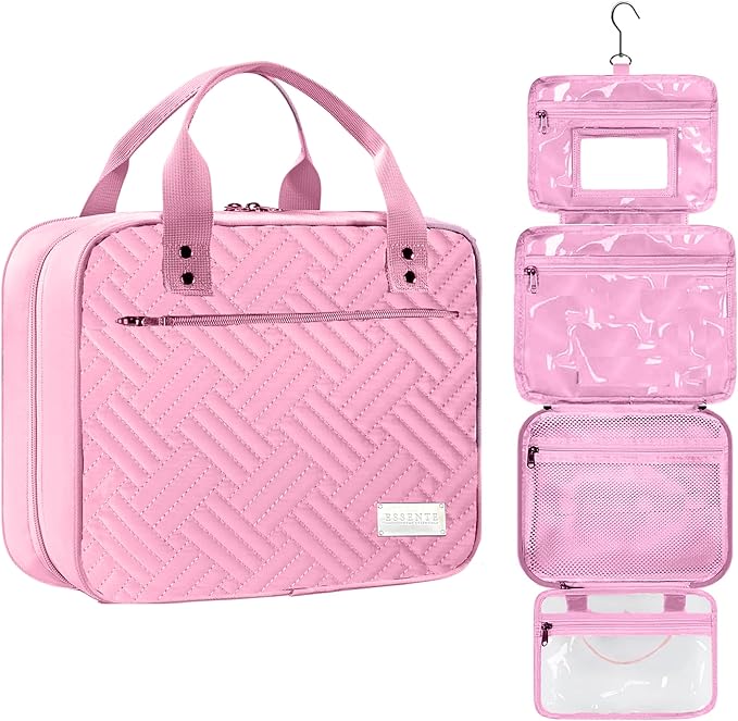 ESSENTE Women's Travel Toiletry Bag by ESSENTE+Home+Essentials