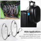12 Pack Security Cable Luggage Lock - Image 7