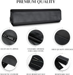 TREND-X Hair Styling Tools Organizer Bag with Heat-Resistant Mat, Flat Iron Travel Case, Travel Bag for Curling Iron, Straightener and Hot Brushes, Storage Case for Hot Hair Tools (Irons Not Included)