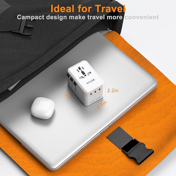 PD100W GaN Universal Travel Adapter, International Power Adapter in One - Image 6