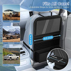 Car Backseat Organizer with table Tray, 9 Storage Pockets Backseat Car - Image 2