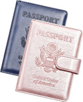 Herain Passport Holder for Travel Cruise Essentials, RFID Passports Book Card by WelcometoHerain