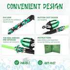 Kids Fishing Pole, Portable Telescopic Kids Fishing Poles - Image 4