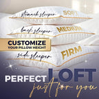 Royal Therapy Pillows Queen Size Set of 2, Shredded Memory Foam Pillows Queen - Image 4
