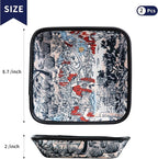 2025 Improved Design Premium Square Fabric Valet Tray Organizer Set of 2 - Image 5