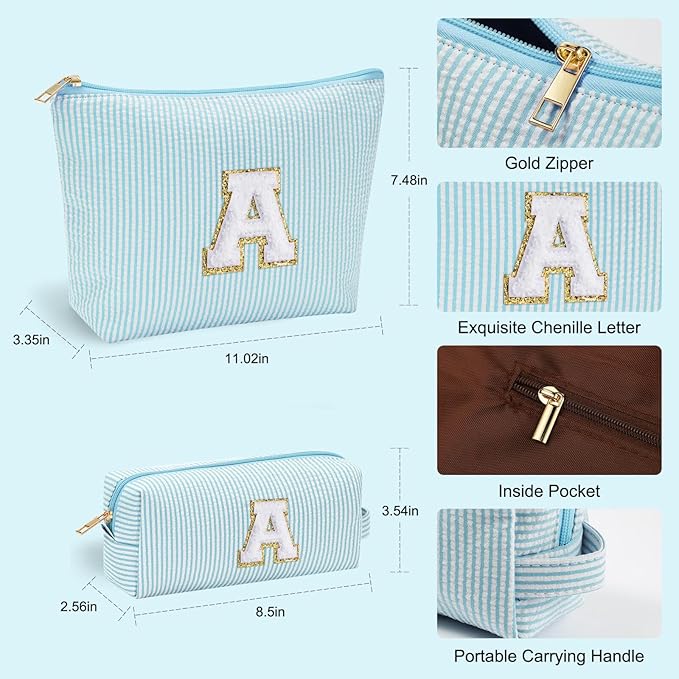 YOOLIFE Personalized Gifts for Women, Travel Makeup Bag Cosmetic Bag Skin Care - Image 3
