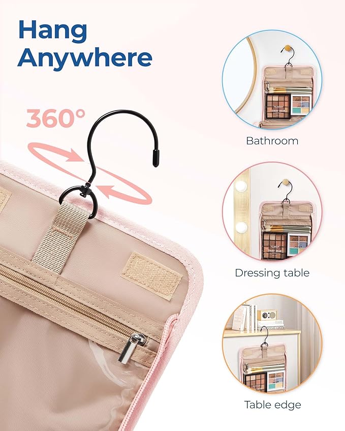 BAGSMART Makeup Bag for Women - Image 6