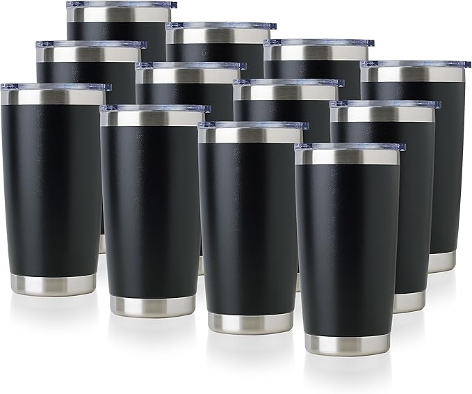 DOMICARE 20oz Stainless Steel Tumbler Bulk by VisittheDOMICARE