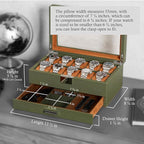 ROTHWELL 10-Slot Watch Box in Leather - Image 2