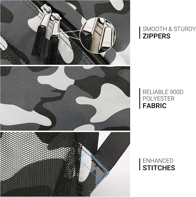 ZORFIN 26L Backpack for College, and Travel: Water Resistant Bookbag - Image 5