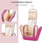 Extra Large Toiletry Bag for Women and Men, 6 Organizer Compartments, Holds - Image 5