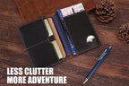 STAR VISTA Albatross Leather Travel Passport Holder, Minimalist Design - Image 6