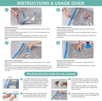 Travel Vacuum Bags with Electric Pump, 8 Pack Vacuum Travel Bags - Image 7