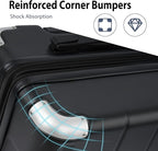 Merax 28 Inch Checked-Large Luggage - Image 3