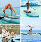 FBSPORT 11' Premium Stand Up Paddle Board, Yoga Board - Image 7