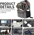 Backpack for School, School Backpack for Boys Girls Teens, College Book Bag - Image 2