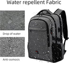 DUSLANG 17 Inch Travel Laptop Backpack Water Resistant College Backpack - Image 4