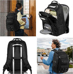 Extra Large Laptop Backpack for Travel, College & Work, TSA Friendly Commuter - Image 6
