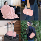 BlueHills Ultra Compact Travel Blanket 2 Pack Large Soft Cozy Portable Blanket - Image 2