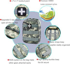 Carlebben EMT MOLLE Ifak Pouch Tactical MOLLE Medical First Aid Kit Utility - Image 6