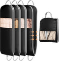 DIMJ 4 Pack 54" Garment Bags for Hanging Clothes by DiMJ