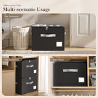 Criusia Shoe Organizer for Closet, Foldable Shoe Storage Organizer - Image 6