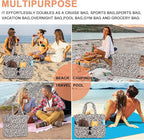 Beach Pool Bags Tote for Women Ladies Large Gym Tote Carry On Bag - Image 8