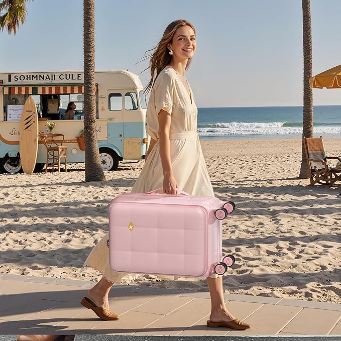 MGB 20 Inch Expandable Carry On Luggage - Image 7