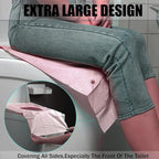 50 Pack Toilet Seat Covers Disposable 16x24 Inch XL Portable Toilet Liners - Image 4
