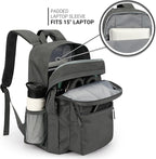 ZORFIN 26L Backpack for College, and Travel: Water Resistant Bookbag - Image 4