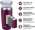 SUNWILL Travel Coffee Tumbler 20 oz, Insulated Mug - Image 2