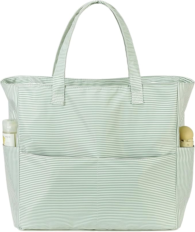 Beach Pool Bags Tote for Women Ladies Large Gym Tote Carry On Bag by BLUBOON