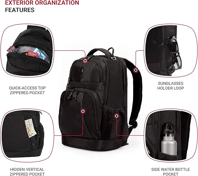 SwissGear 5698 Laptop Backpack - Image 3