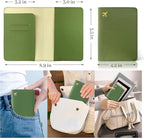 Passport Holder for Travel Essentials, RFID Blocking Passport Cover Case for - Image 2