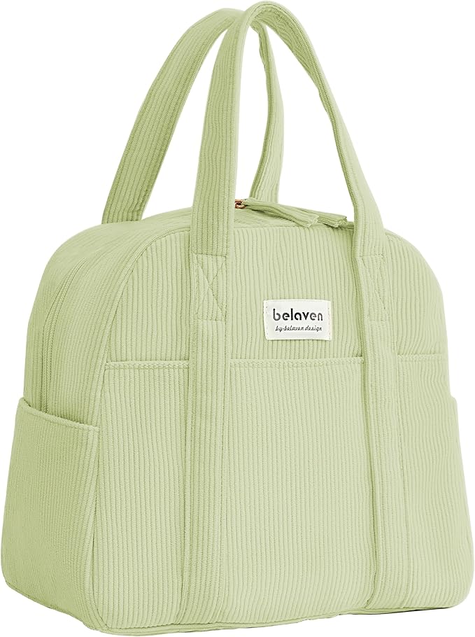 Insulated Lunch Bag for Women, 6-Hour Cold Retention Cooler Tote by belaven