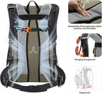 Maelstrom Hiking Backpack, Camping Backpack, 40L Waterproof Hiking Daypack - Image 5