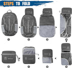 ZOMAKE Ultra Lightweight Packable Backpack 25L, Foldable Hiking Backpacks Water - Image 5
