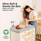 2-Pack Organic Changing Pad Covers - Image 3
