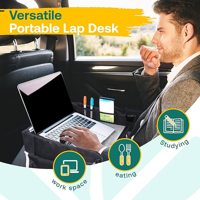 Travel Lap Desk, Travel Tray, Portable Lapdesk - Image 6