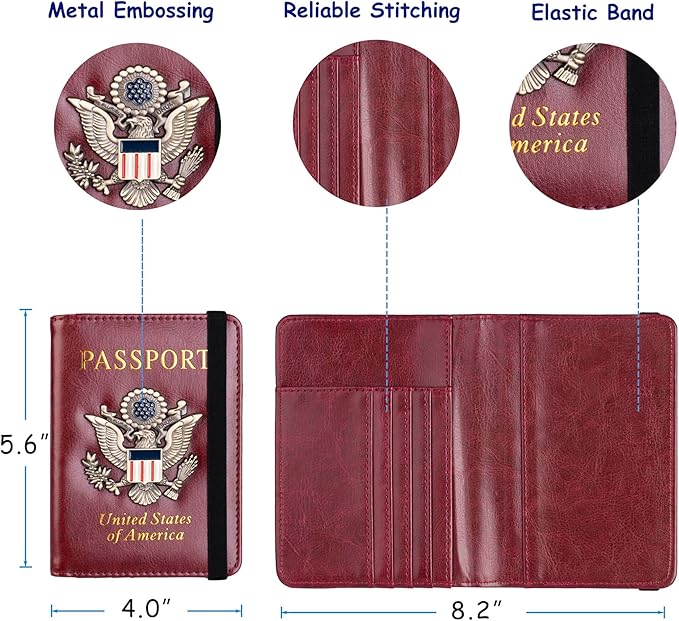 TOURSUIT RFID Blocking Passport Holder - Image 4