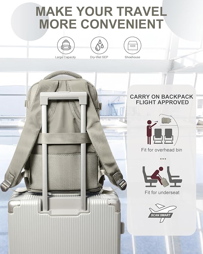 coowoz Travel Backpack Carry On - Image 6