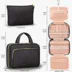 Personalized Gifts for Women, Initial Toiletry Bag Hanging Travel Organizer & - Image 2