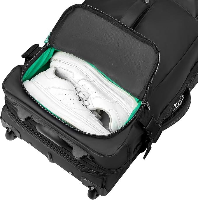 United Colors of Benetton Now Two Wheeled Rolling Duffel Bag - Image 10