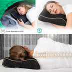 Travel & Camping Comfortable Memory Foam Pillow – Easy to Carry Portable Bag – - Image 6