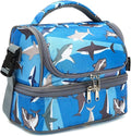 FlowFly Kids Double Decker Cooler Insulated Lunch Bag Large Tote by FlowFly