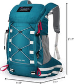 MOUNTAINTOP Hiking Backpack 35L Travel Backpack Lightweight Daypack - Image 9