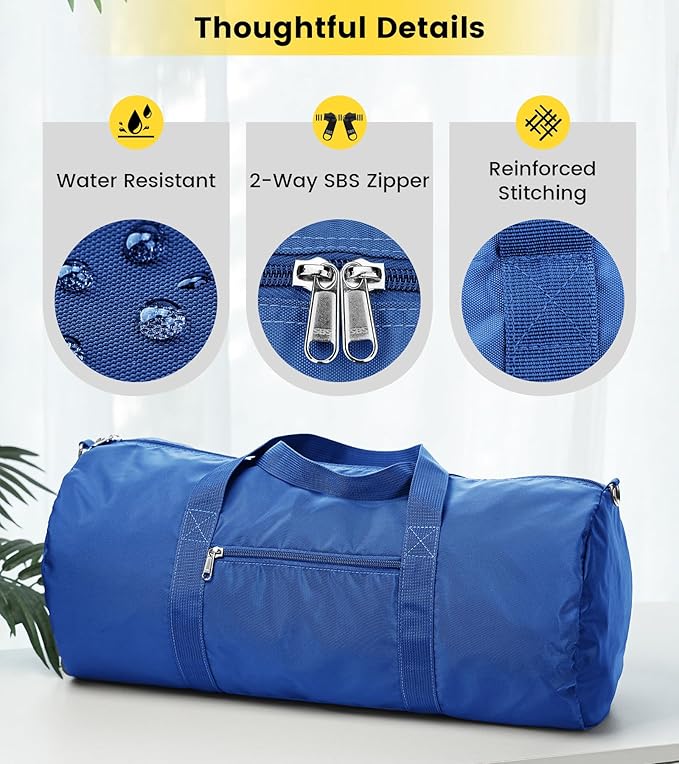 Vorspack Duffel Bag 20-24-28 Inches Foldable Gym Bag - Image 4