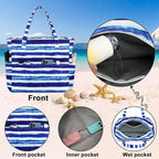 Waterproof Beach Tote Pool Bags - Image 6